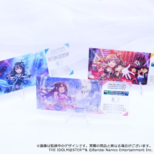 シンデレラ】デレステ10thツアー大阪/東京公演の公式グッズ事前2次販売