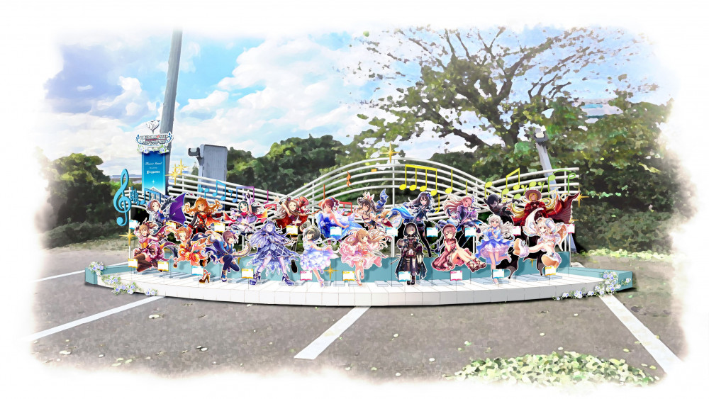 シンデレラ】「Let's AMUSEMENT!!! 福岡公演」Cygamesフラワースタンド