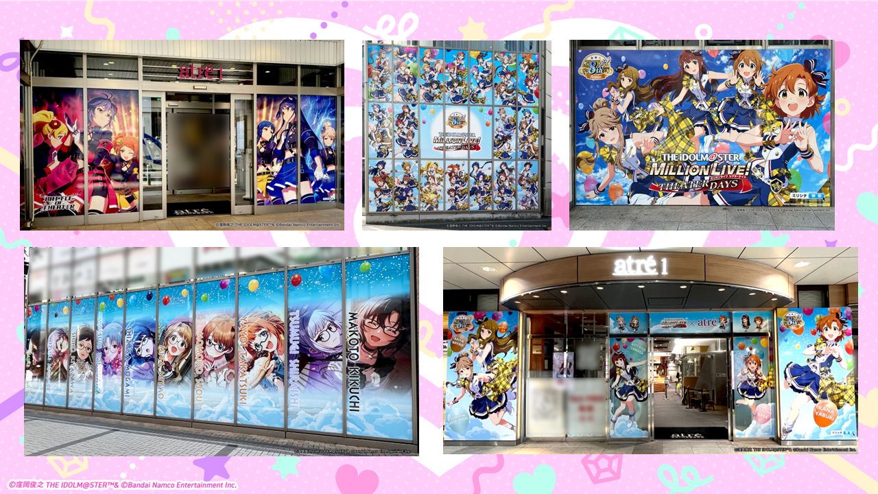 ミリオンライブ】『ミリシタ8周年 百万祭∞生配信​』お知らせまとめ