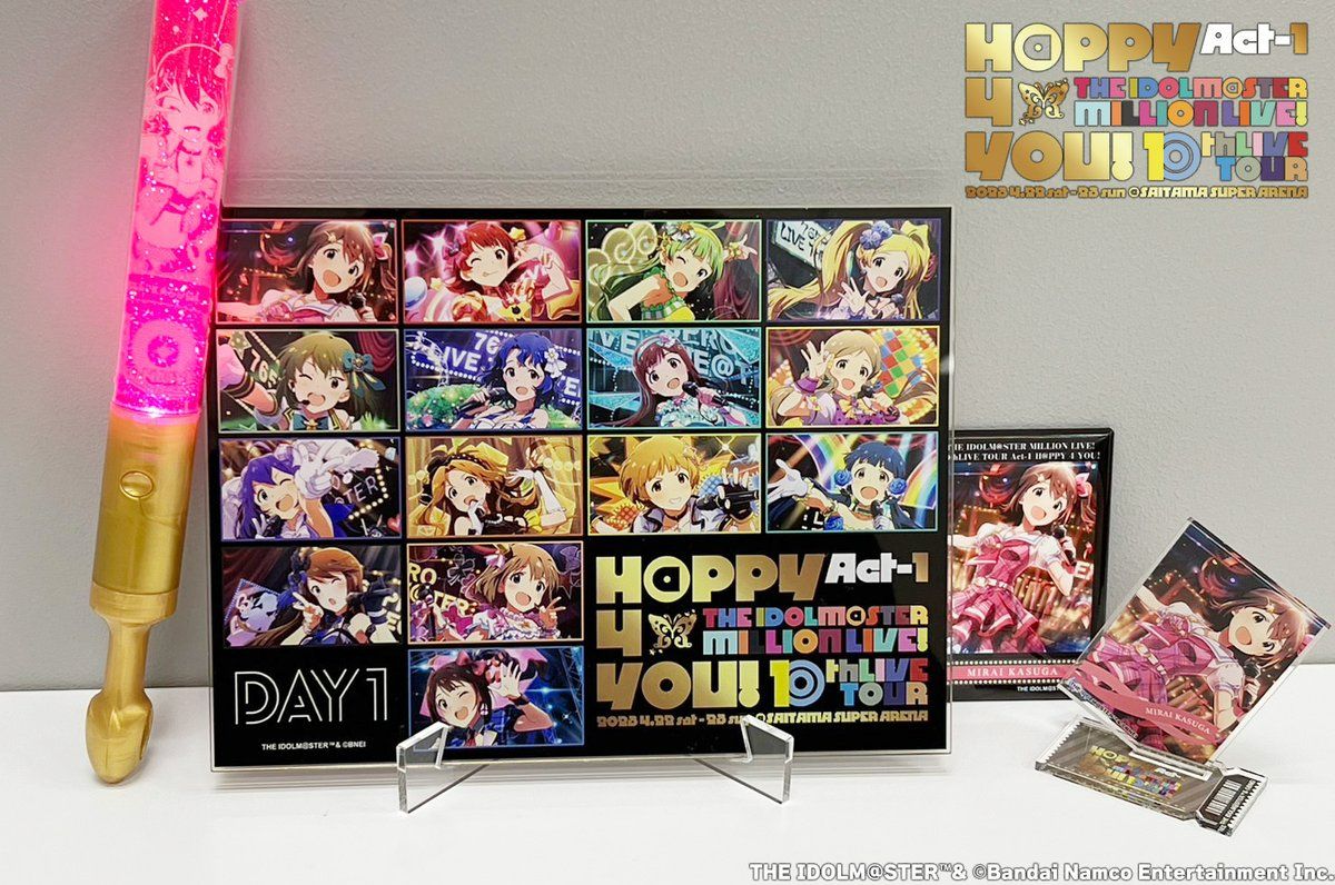 本日締め切り！！】【THE IDOLM@STER MILLION LIVE! 10thLIVE TOUR Act