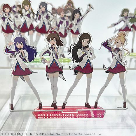 スマスロ　ミリオンライブ導入記念アイドルマスター アクリルスタンド アイドルマスター ミリオンライブ！ トレーディングアクリルスタンド
