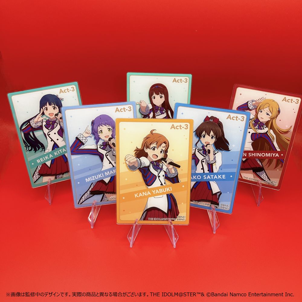 ミリオンライブ！】Act-3 Blu-ray発売記念！開催記念グッズの