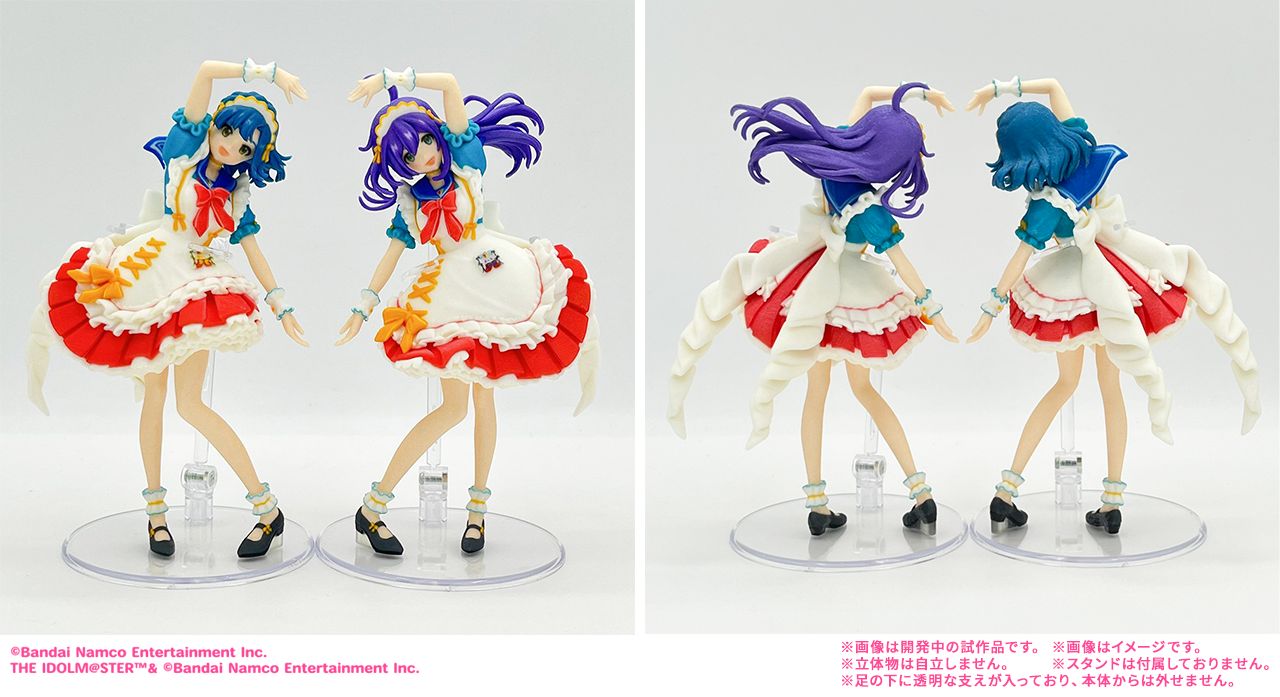 ミリオン】「アソビコレクション」にアソビメイド衣装の百合子＆杏奈が