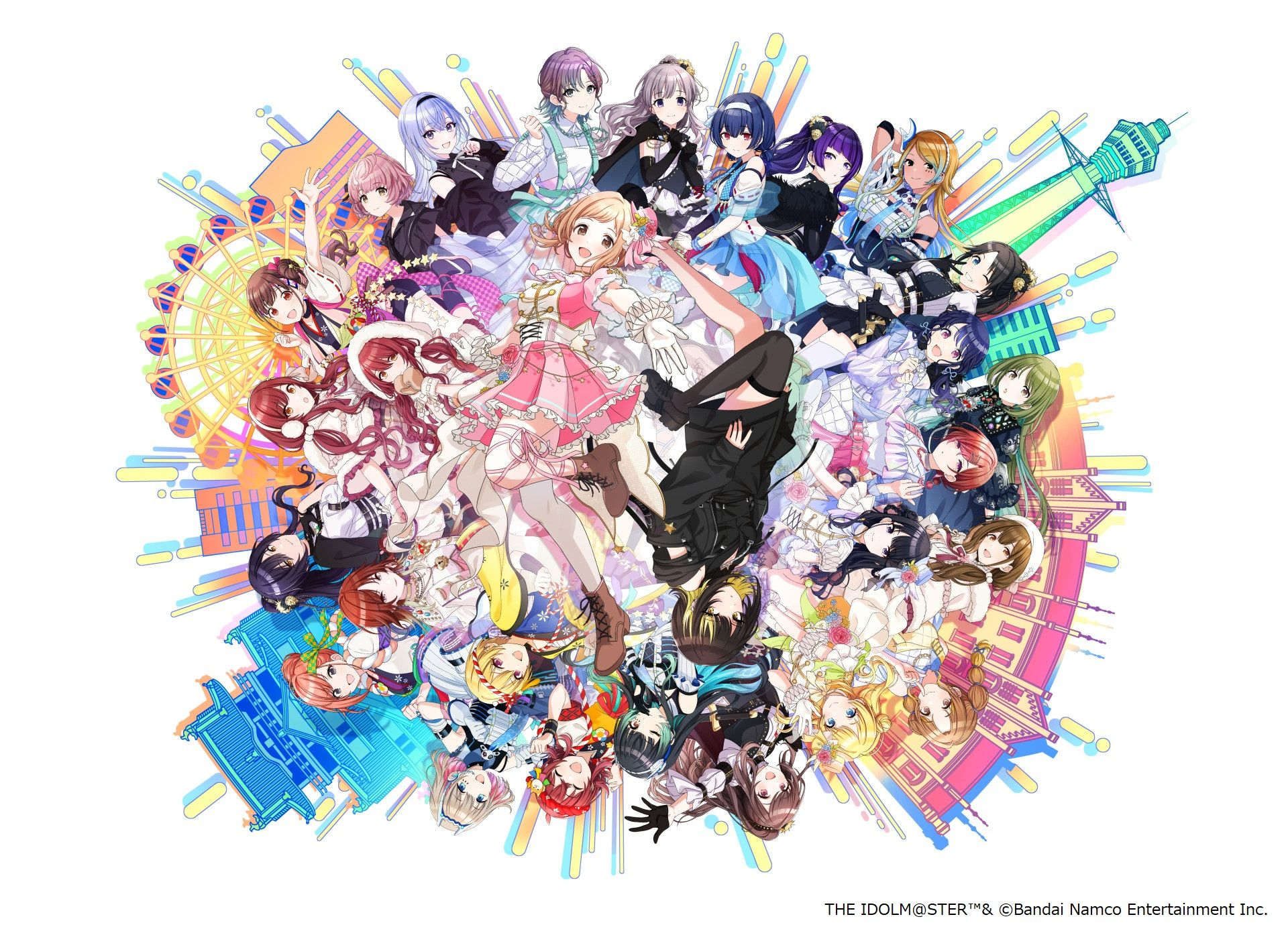 シャニマス6th】6thLIVE TOUR描きおろしキービジュアル公開！！大阪