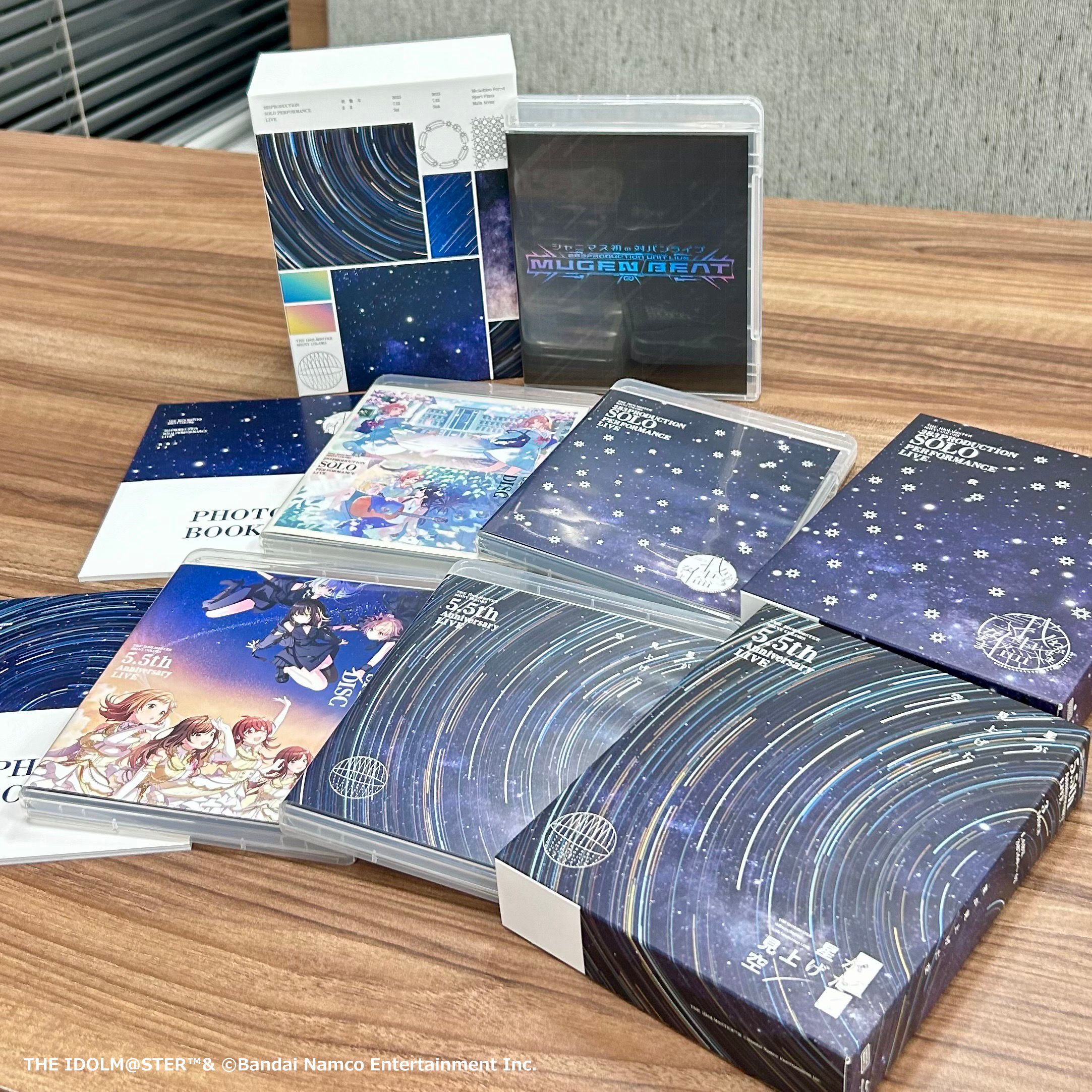 シャニマス　ソロ・5.5thライブ　ブルーレイ Blu-ray】THE IDOLM@STER SHINY COLORS 5.5th Anniversary LIVE 星が