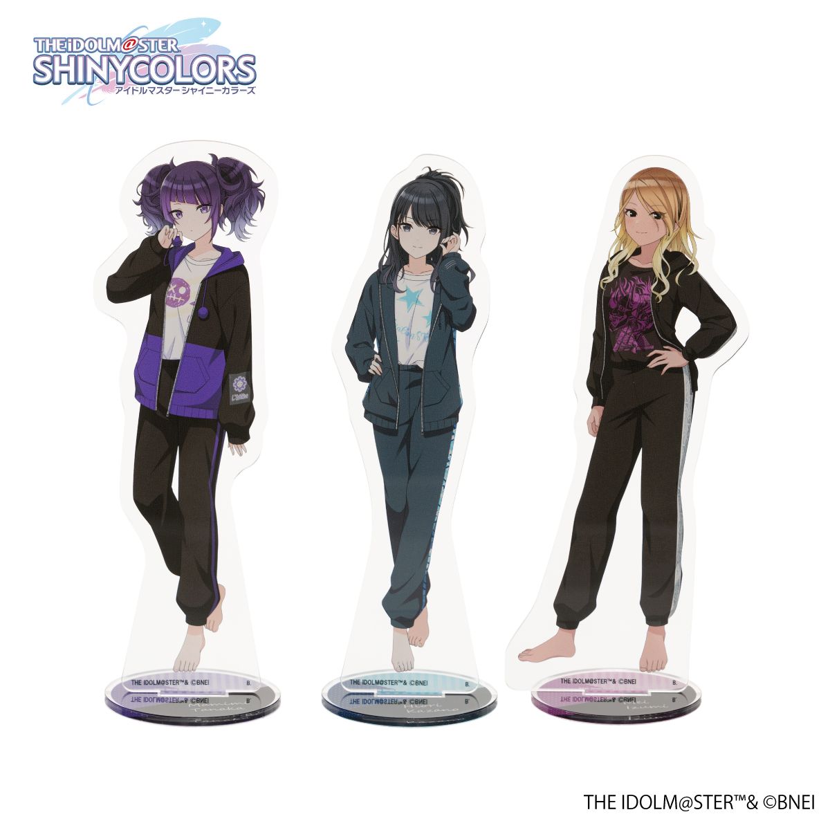 シャニマス】風野灯織、田中摩美々、和泉愛依のナイトワンマイルウェア