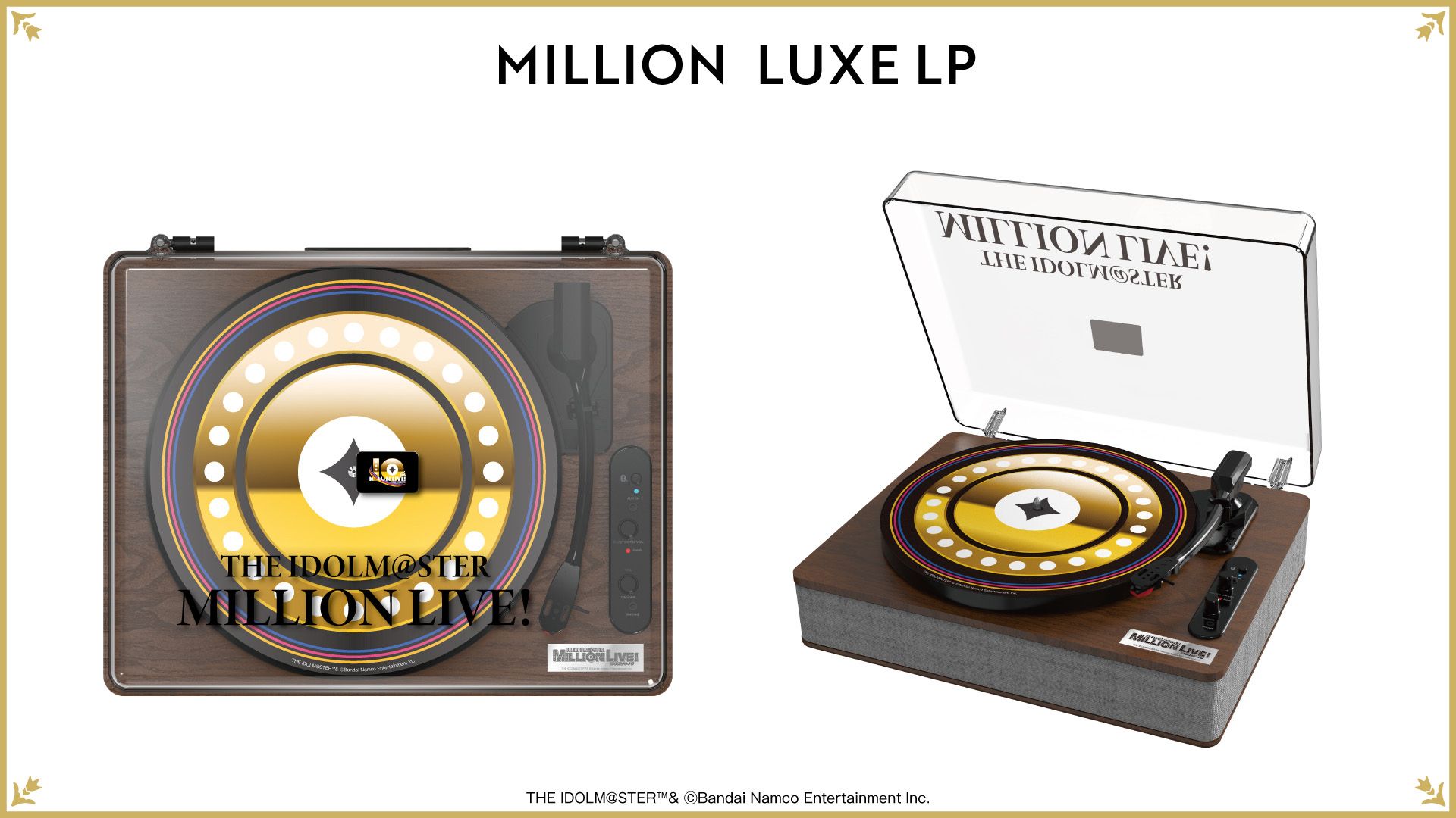 アイドルマスター ミリオンライブ！“10周年記念”ターンテーブル　メルカリ ミリオン】アイドルマスター ミリオンライブ！“10周年記念”ターン