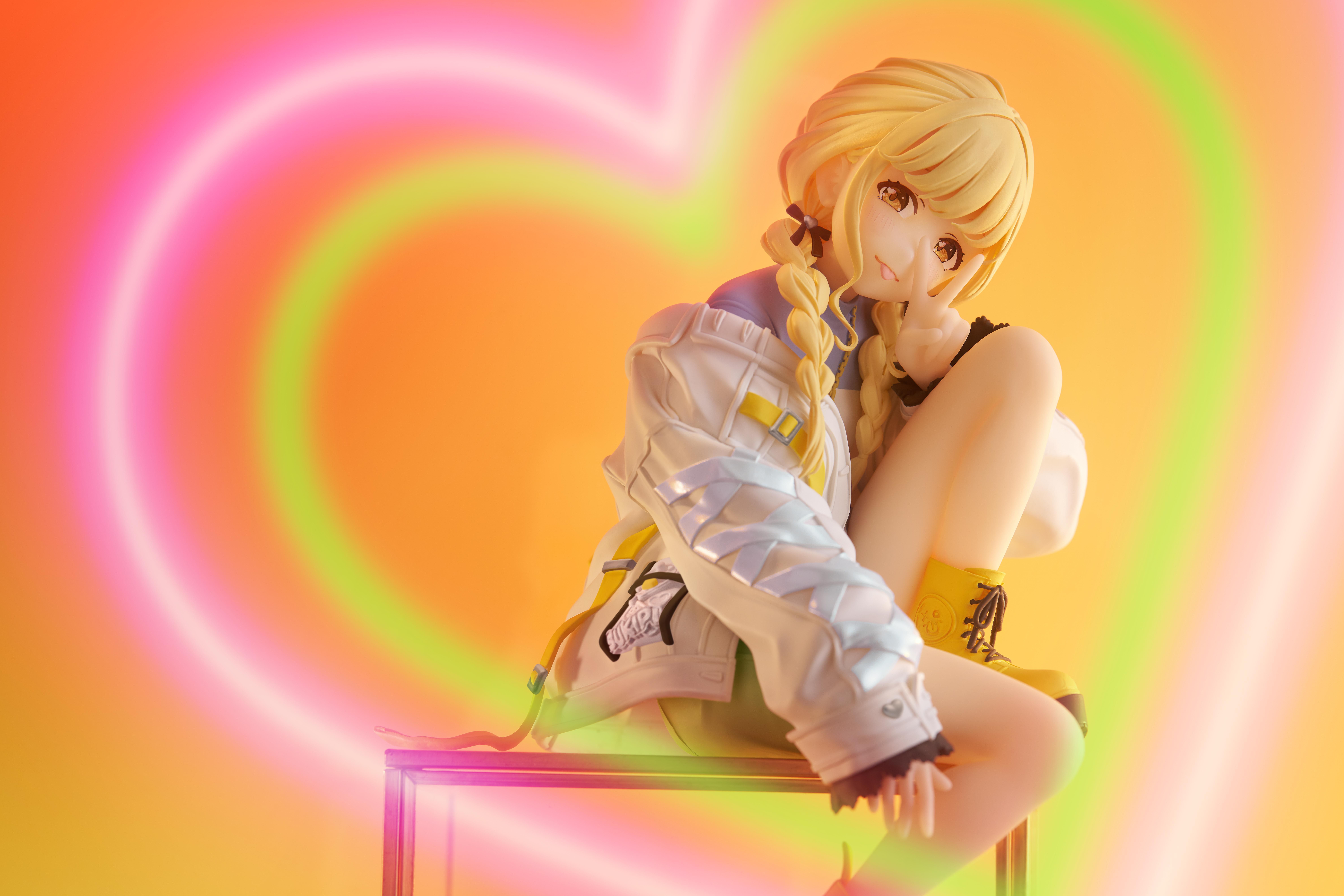 学マス】[カワイイ♡はじめました]のイラストをもとにした