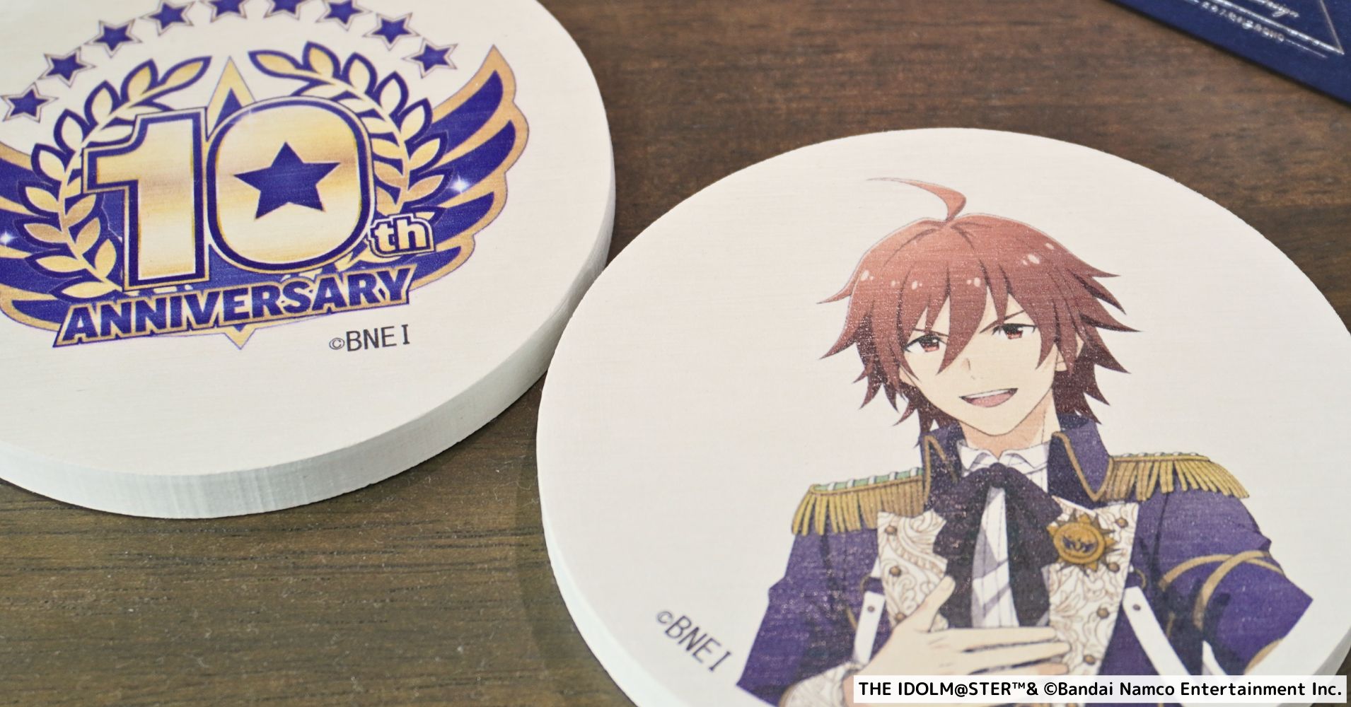 SideM】SideMの10周年を記念して、ガラス彫刻工房ONOより美濃焼