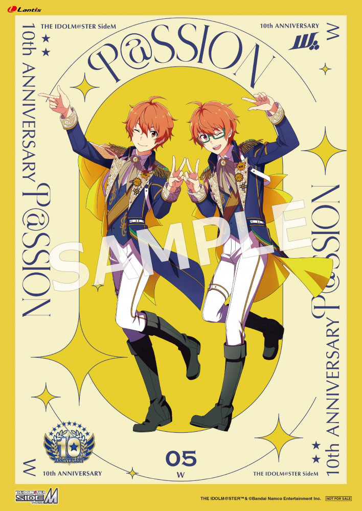 SideM】「THE IDOLM@STER SideM 10th ANNIVERSARY P@SSION 05 W」CD
