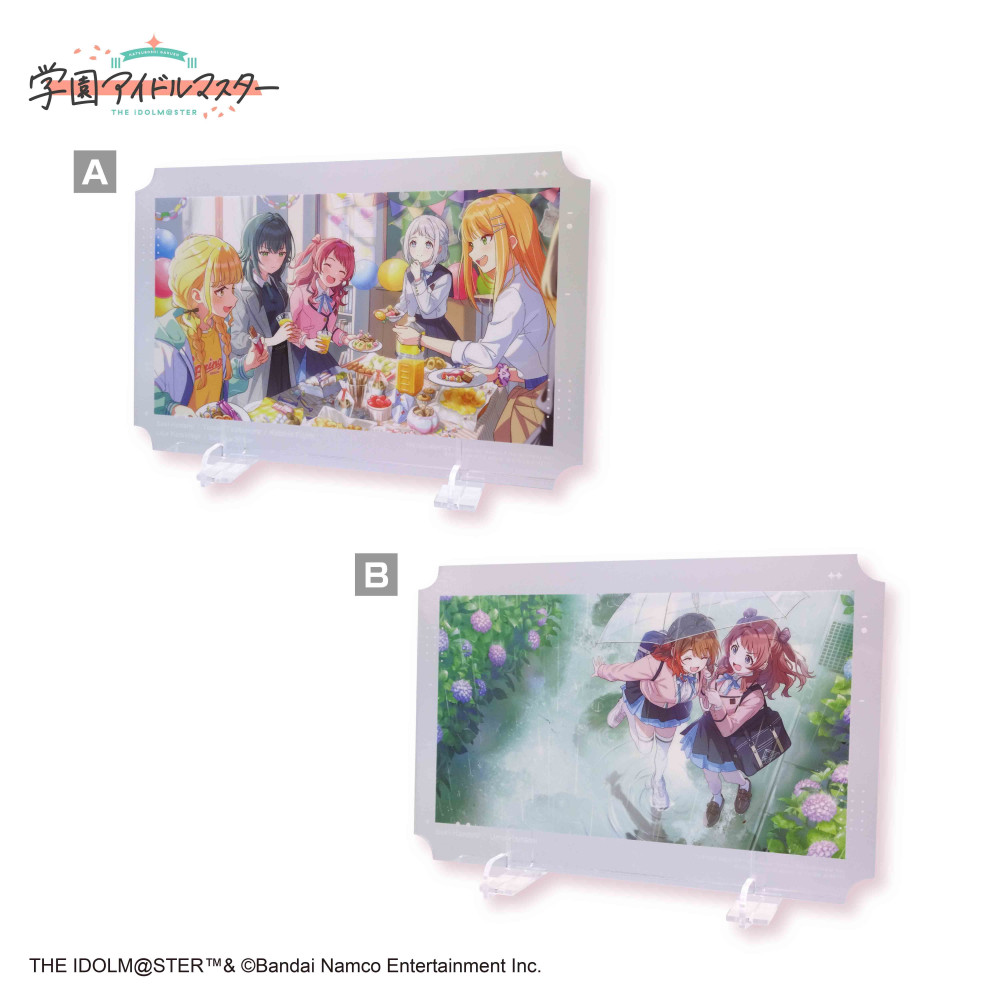学マス】プライズ景品にてビジュアルアクリルボードシリーズが登場中