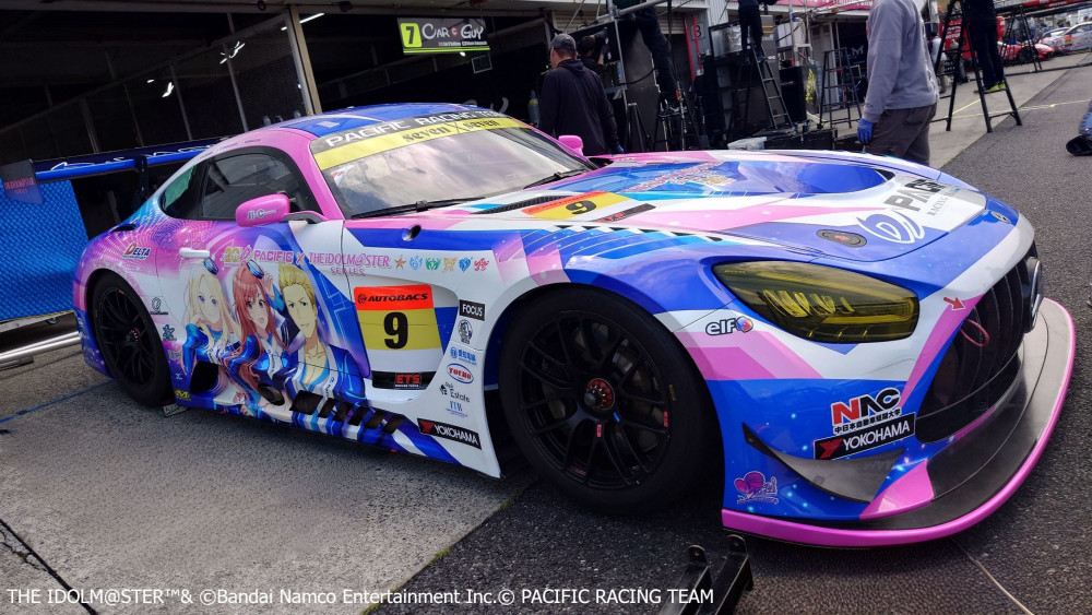 アイドルマスターシリーズ】PACIFIC RACING TEAM 2025SUPER GTとのタイ