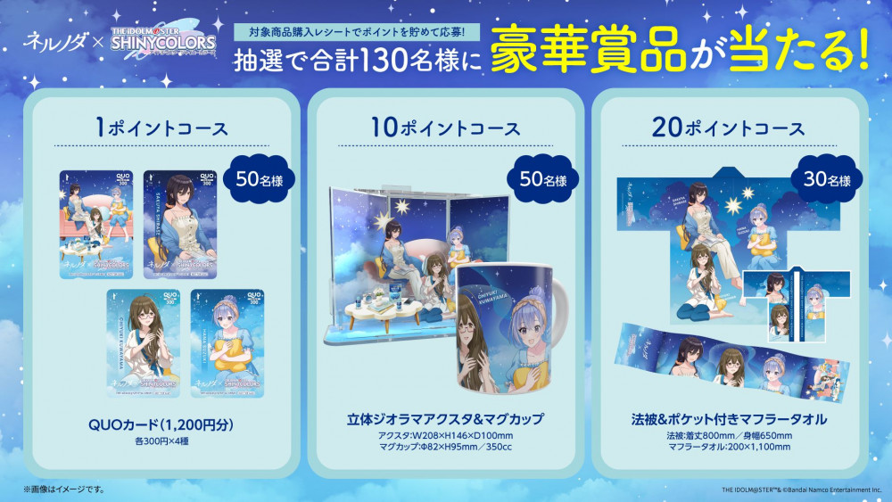 シャニマス】ハウスウェルネスフーズ「ネルノダ」のアンバサダーに