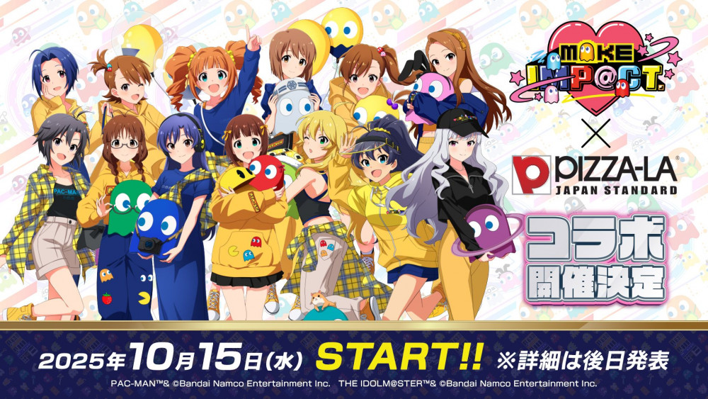 765】【#パックマス】「PIZZA-LA」×「アイ MAKE IMP@CT！」コラボ