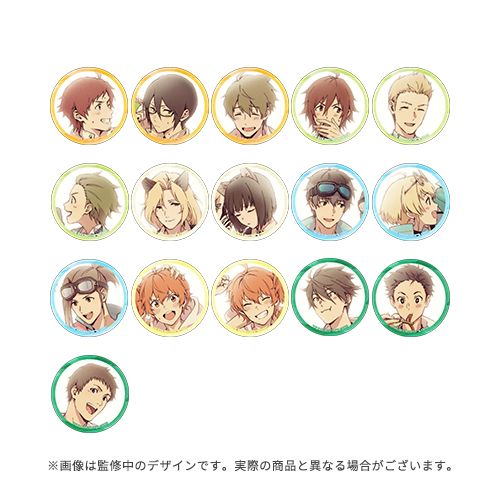 SideM 思い出 缶バッジ 薫 アイドルマスターSideM 桜庭薫 缶バッジ