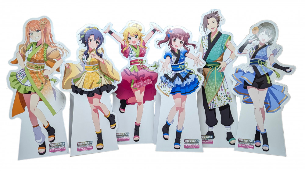 アイドルマスターシリーズ】茨城県筑西市コラボのオリジナルグッズなど