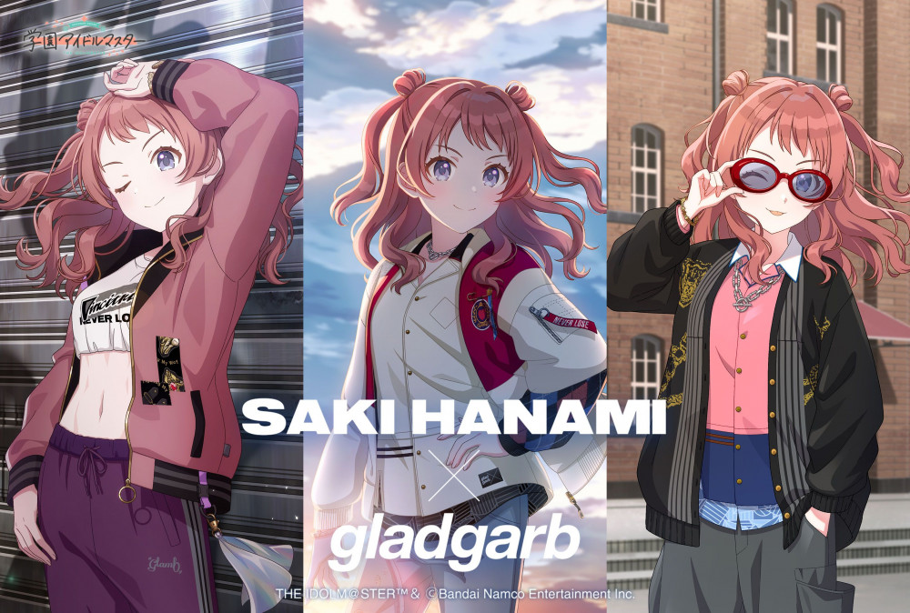 学マス】花海咲季×gladgarb アパレルアイテムが登場中！予約は11/10