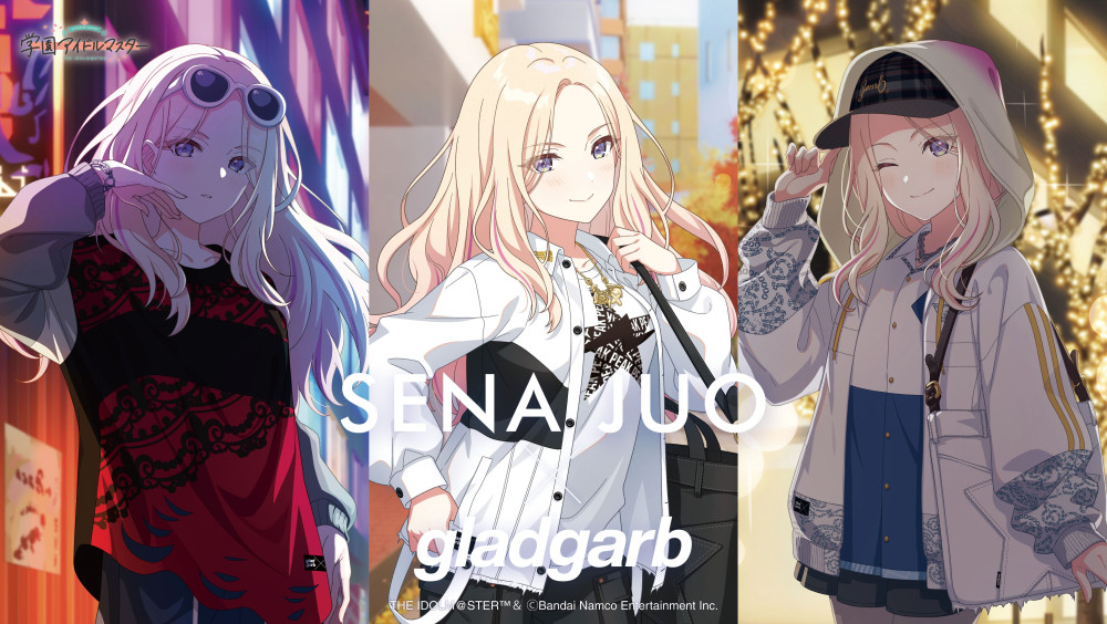 学マス】十王星南 × gladgarbのコラボアパレルが登場！ | 【公式