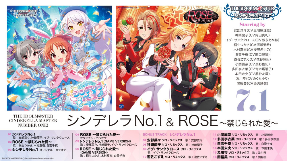 シンデレラガール総選挙2026 安部菜々 4枚セット ヴァイスシュヴァルツ