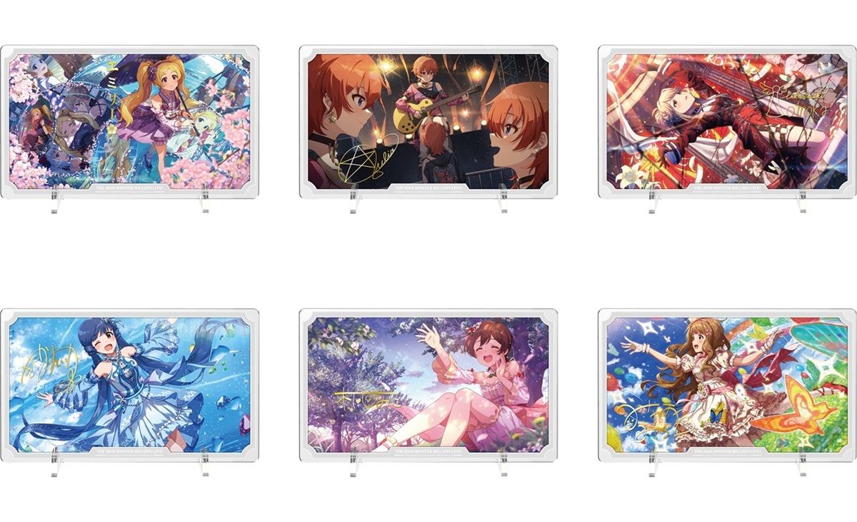 ミリオン】アイドルマスター オフィシャルショップの抽選くじに新柄6種