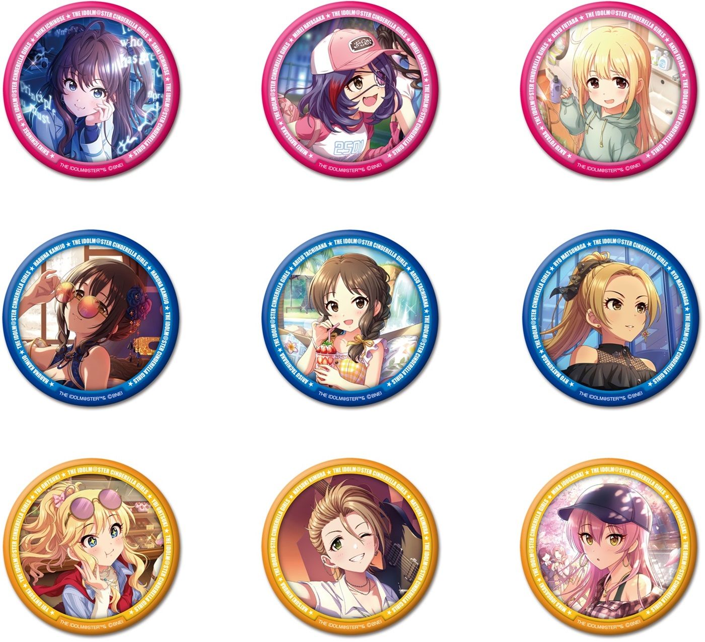 アイドルマスター　グッズセット（写真6枚分） シンデレラ】アイドルマスター オフィシャルショップの抽選くじに新柄