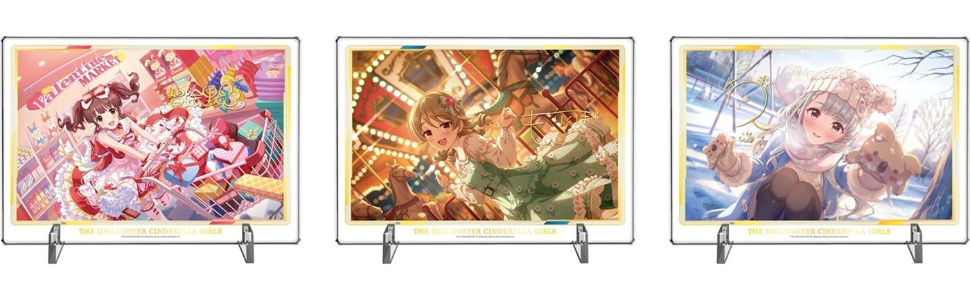 シンデレラ】アイドルマスター オフィシャルショップの抽選くじに新柄