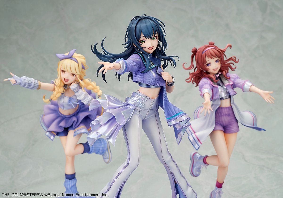 学園アイドルマスター 学マス A賞 B賞　花梅咲季 月村手毬 フィギュアセット 学マス】花海咲季・月村手毬・藤田ことねがRe;IRIS Ver.で1/7スケール