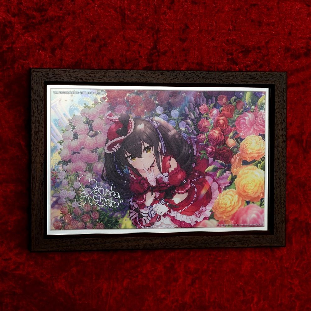 アイドルマスターシンデレラガールズ パーソナルパブミラー 的場梨沙 白枠ver. シンデレラ】高級感ただようインテリア、「パーソナルパブミラー