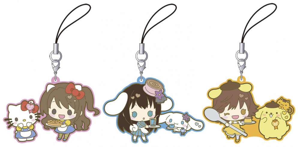 シンデレラ】サンリオキャラクターズのコラボアイドルたちがラバー