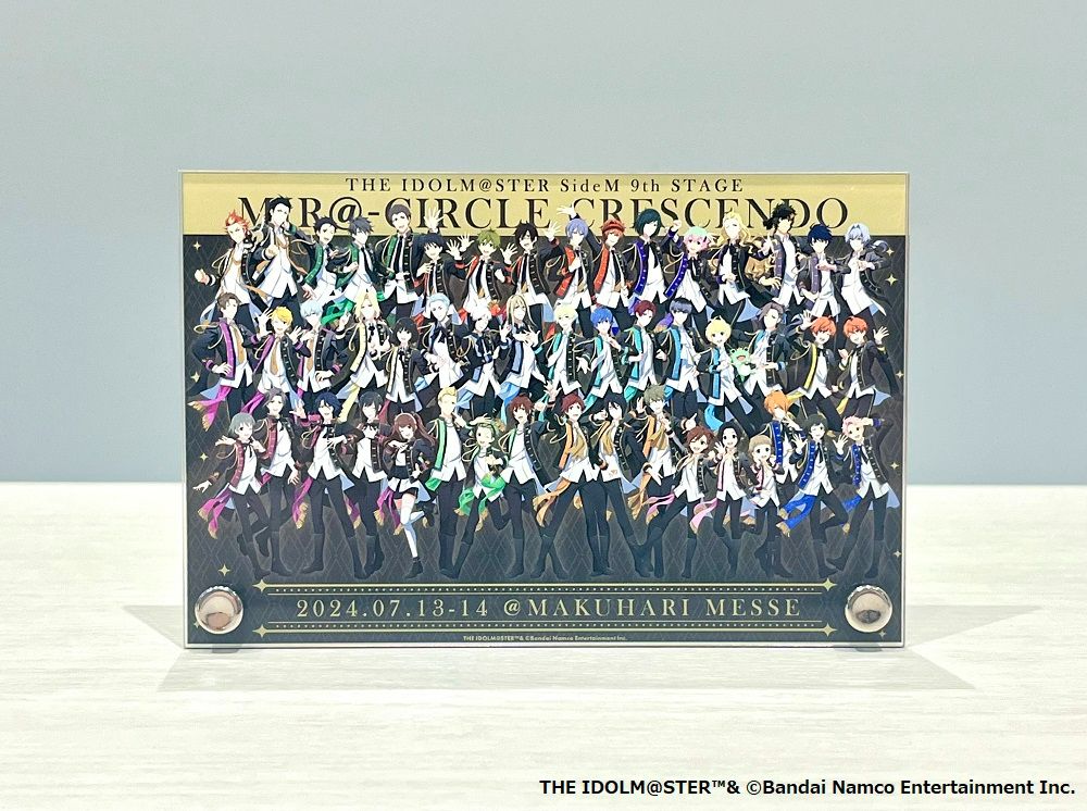 SideM9th】開催記念グッズ販売は本日7/28(日)まで！一部商品サンプル