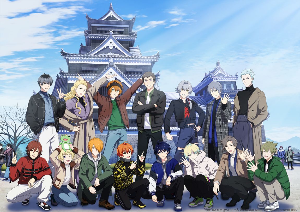 SideM10th】プロミ熊本公演 集合写真イラストを使用した開催記念グッズ