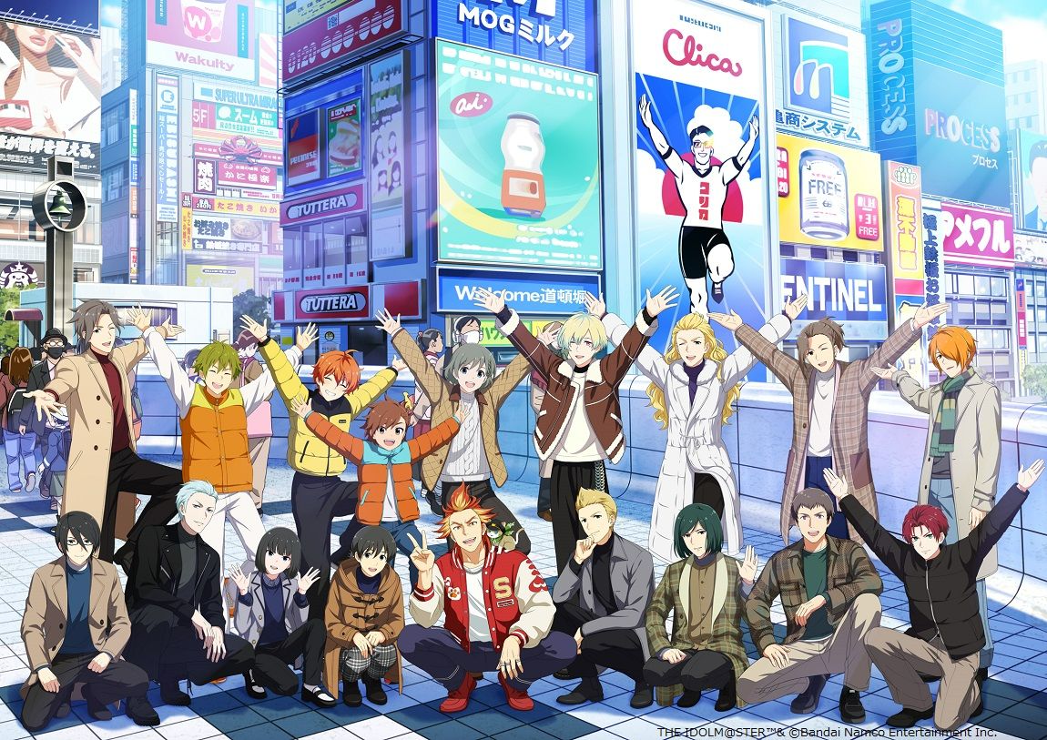 SideM10th】プロミ大阪公演 集合写真イラストを使用した開催記念グッズ