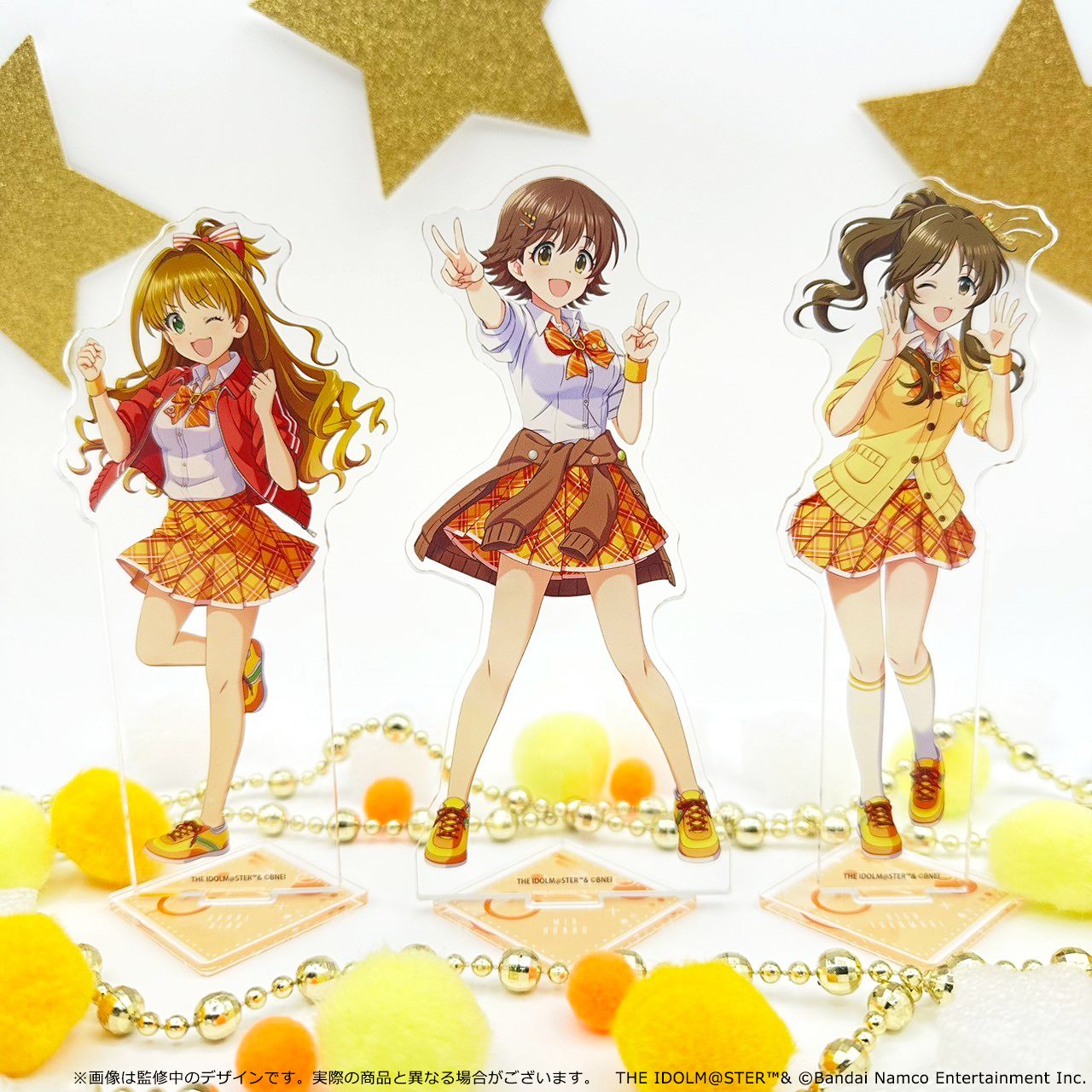 アイドルマスター フリルドスクエア 公式クリアアクリルアート アクリルスタンド アイドルマスター フリルドスクエア 公式クリアアクリルアート