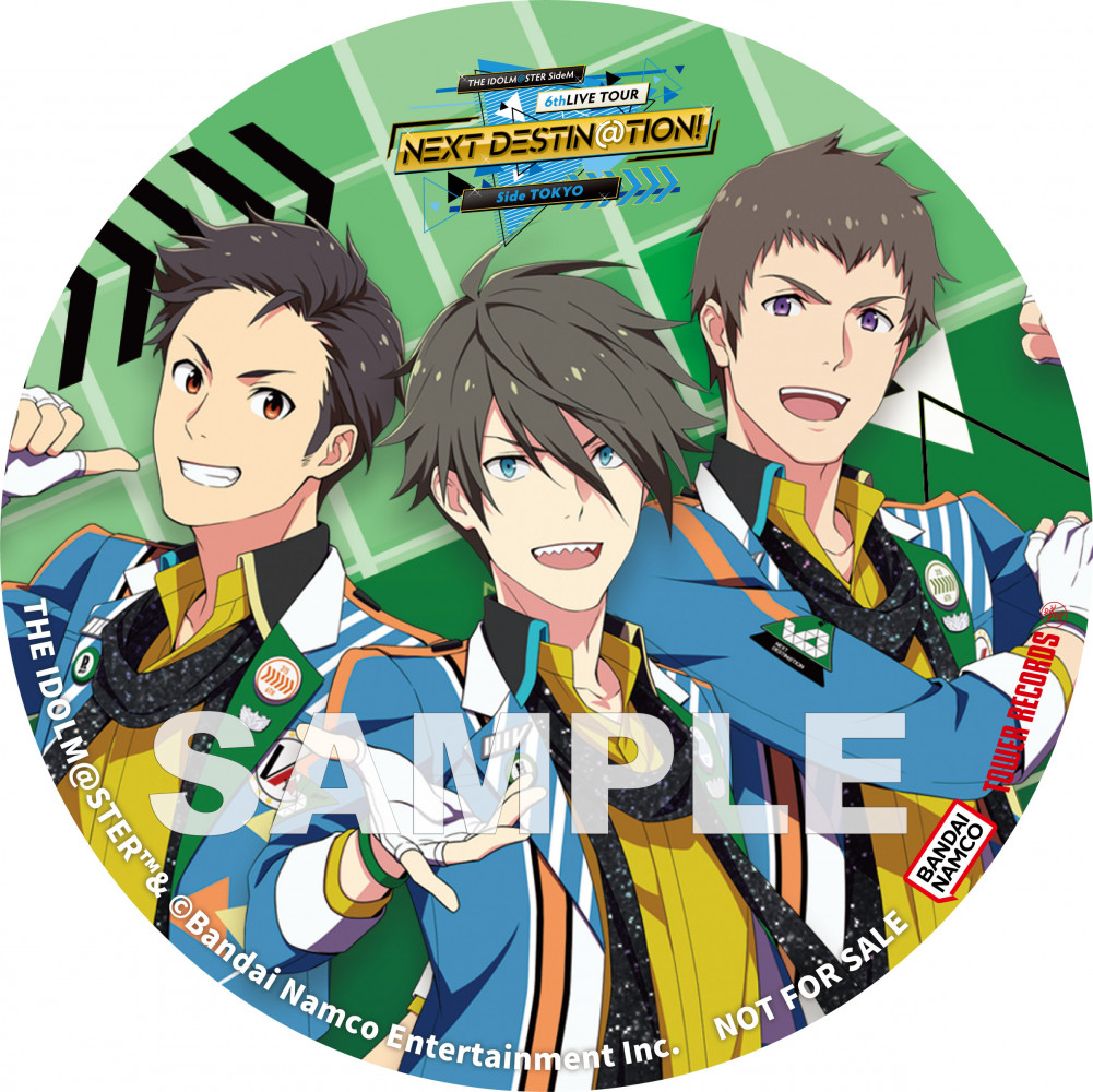 SideM6th】Side TOKYO LIVE Blu-ray 初回生産限定版 各店舗特典 