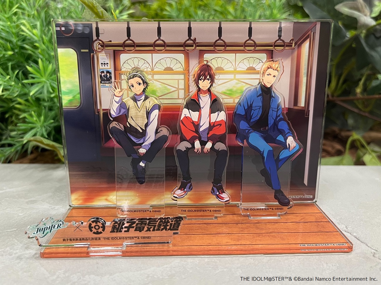 SideM jupiter 銚子電鉄の旅　アクリルジオラマ　CD セット THE IDOLM@STER SideM さあ、いこう。銚子電鉄の旅 公式アクリルジオラマ