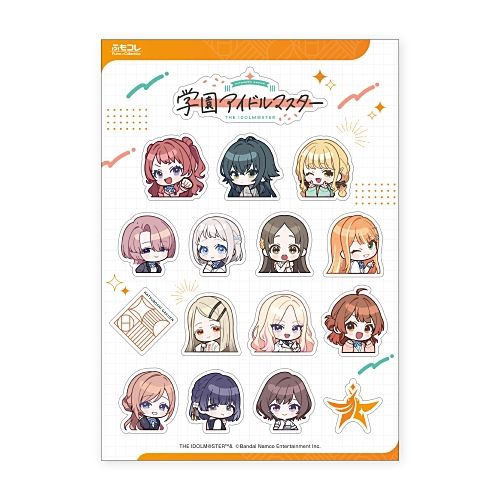 ふもコレ × 学園アイドルマスター サプライセットA プレイマット 缶