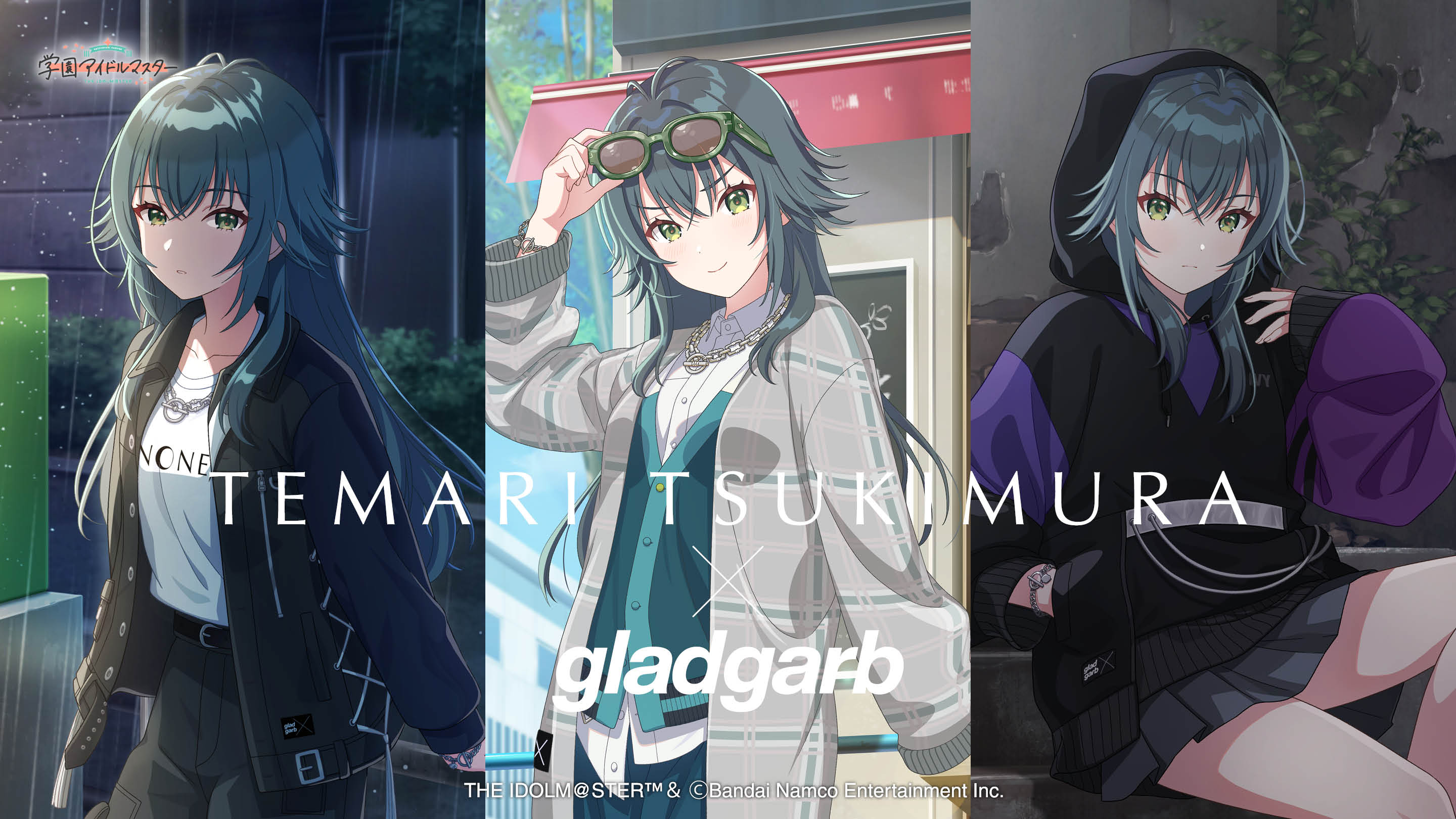 学マス】【8/18まで！】gladgarb×月村手毬 コラボアパレルが登場中