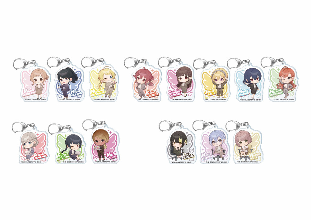 アイドルマスターシャイニーカラーズ　アクリルキーホルダー全28種類　洋服の青山 シャニマス】洋服の青山×アイドルマスター シャイニーカラーズコラボ