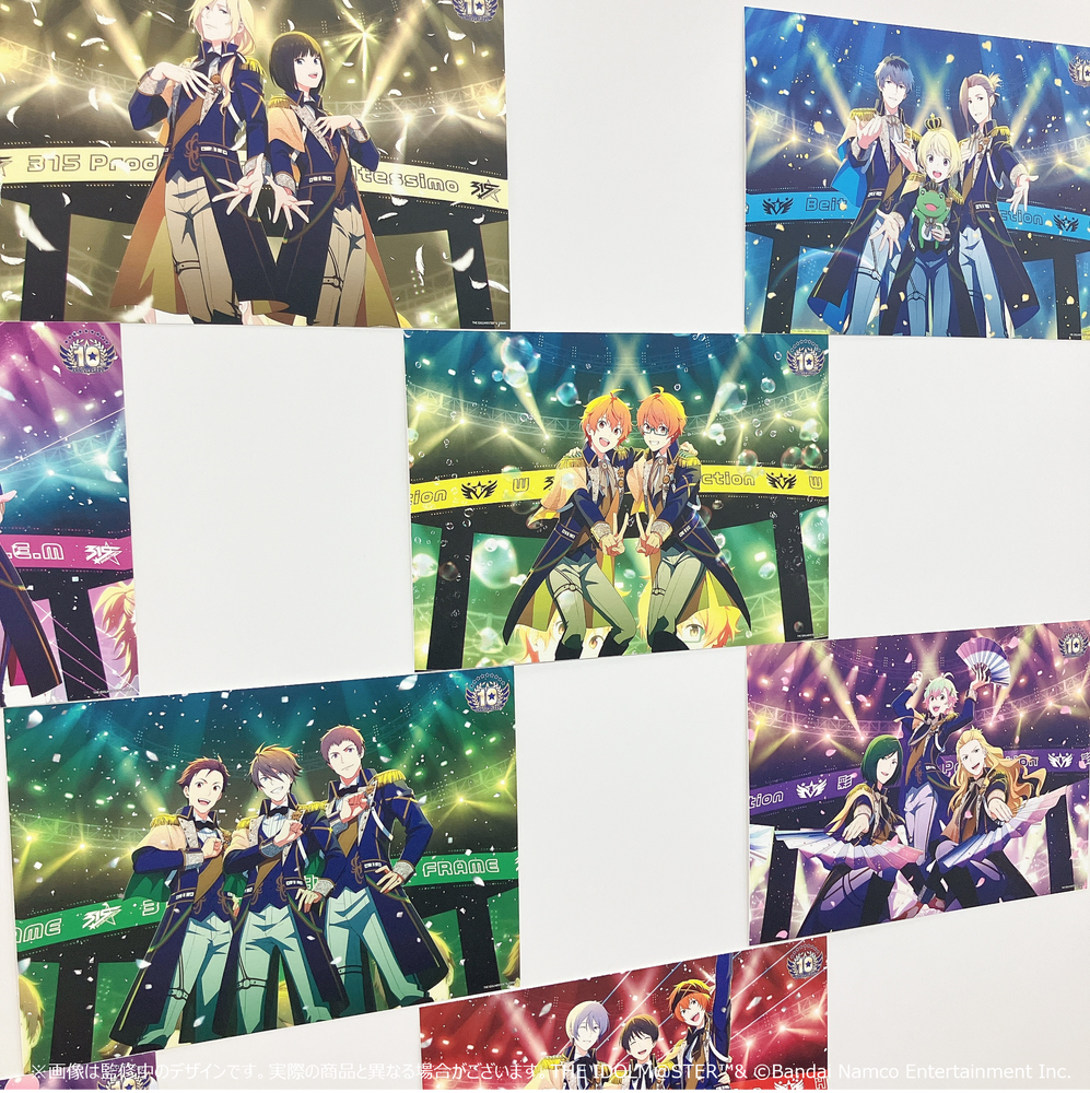 SideM】【明日まで！】10周年を記念したメモリアルなグッズ第2弾の販売